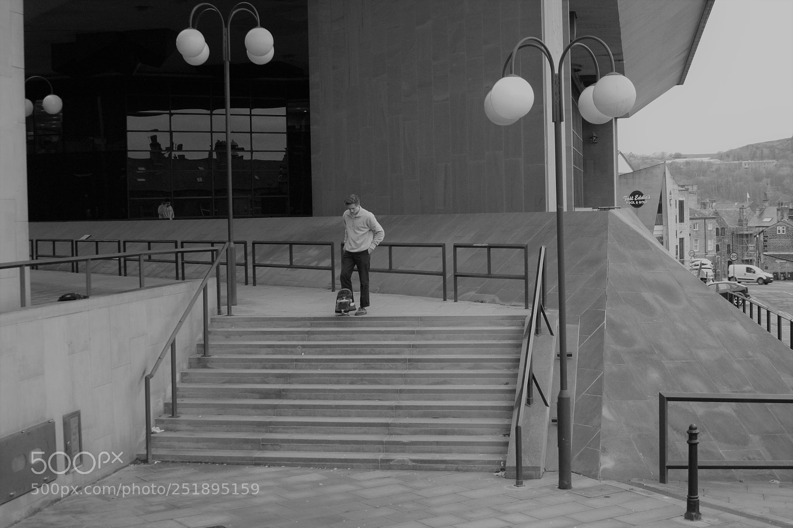 Canon EOS D60 sample photo. Skating the stairs photography