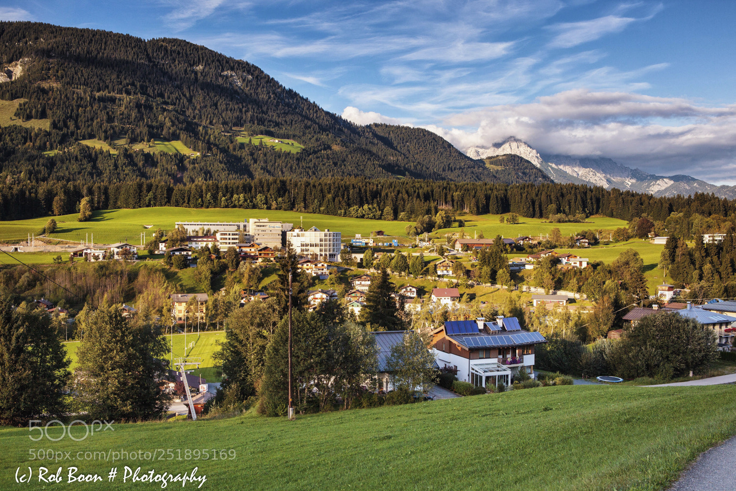 Canon EOS 5D Mark II sample photo. Fieberbrunn sunset 8 photography