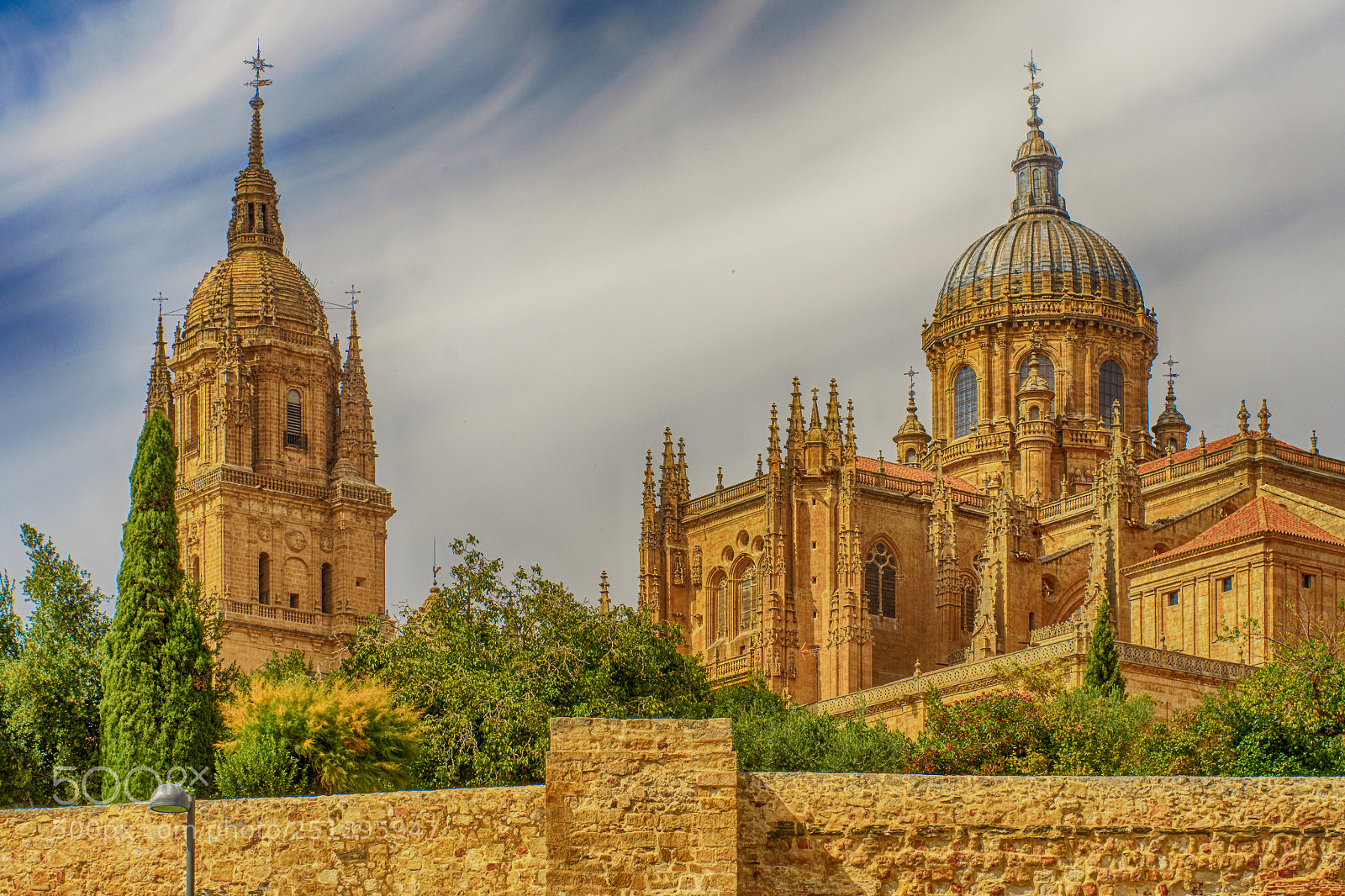 Fujifilm X-A1 sample photo. Salamanca cathedral photography
