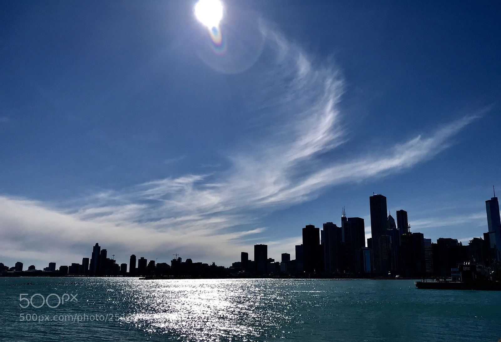 Apple iPhone 7 sample photo. Chicago skyline photography