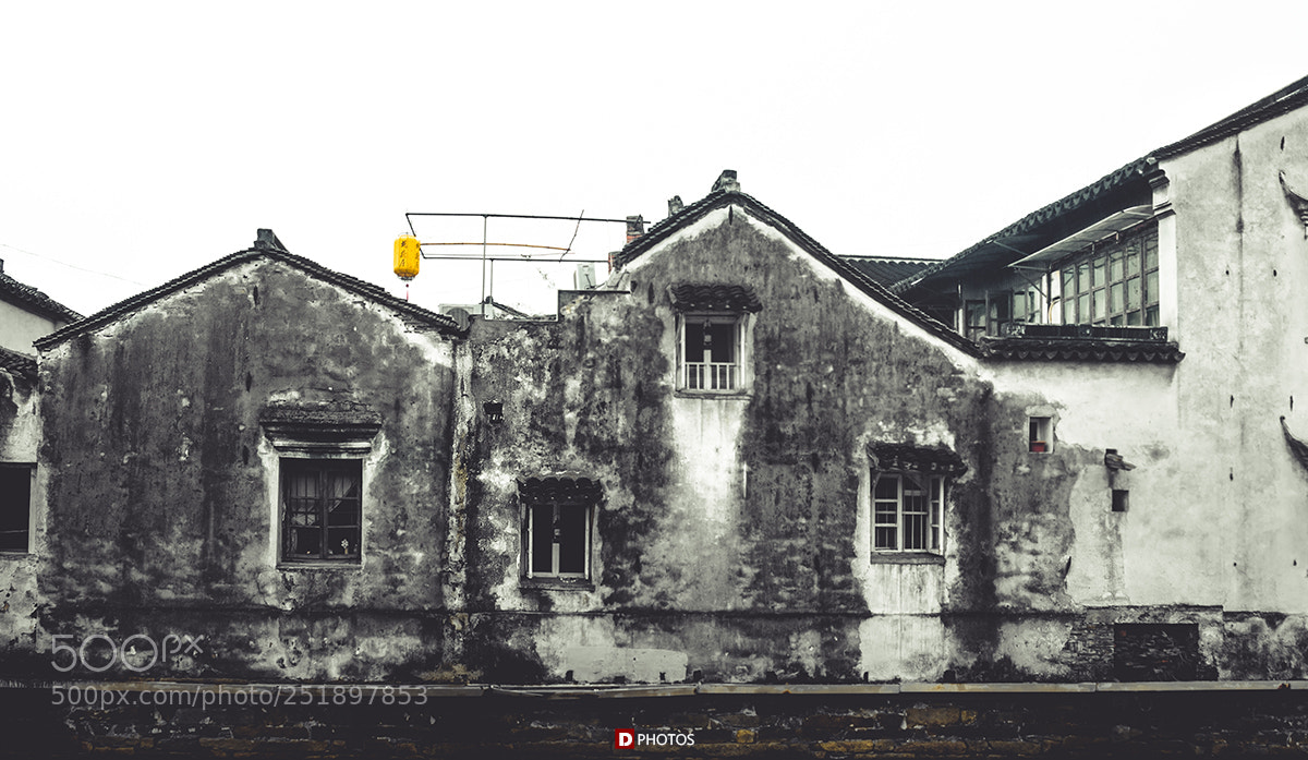 Fujifilm X-T20 sample photo. Old houses of suzhou photography