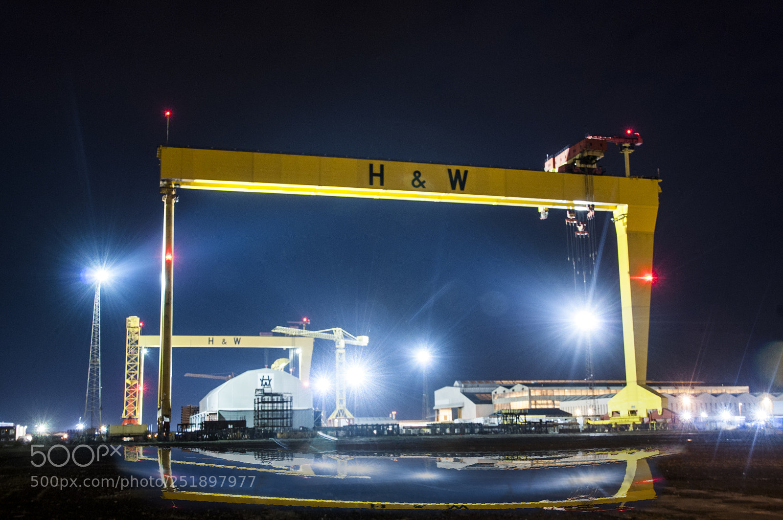 Nikon D300S sample photo. Harland and wolff, belfast photography