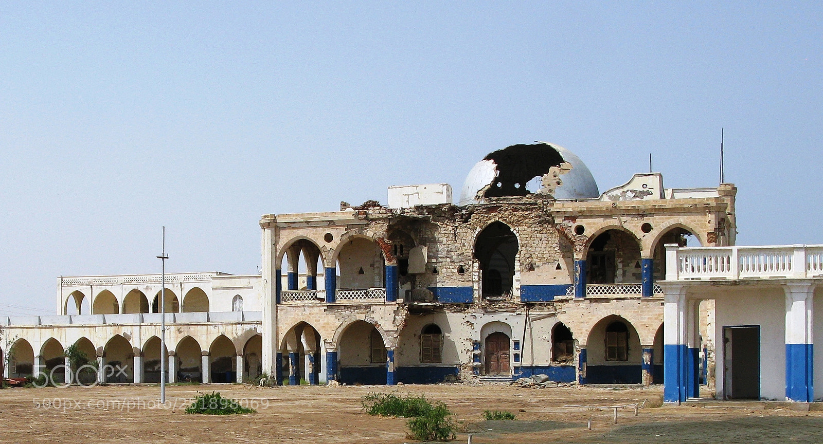 Canon POWERSHOT G9 sample photo. Ruins of former haile photography