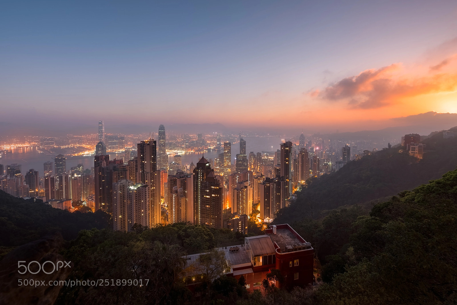 Nikon D810 sample photo. Hongkong wake up photography