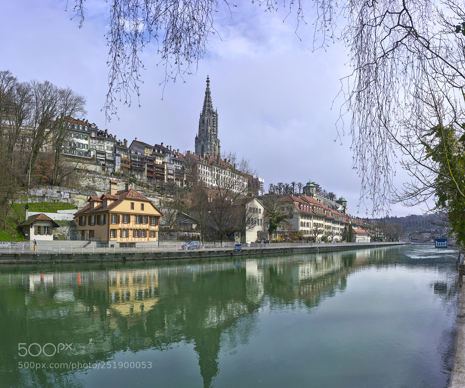 Sony a7R II sample photo. Bern by the river photography