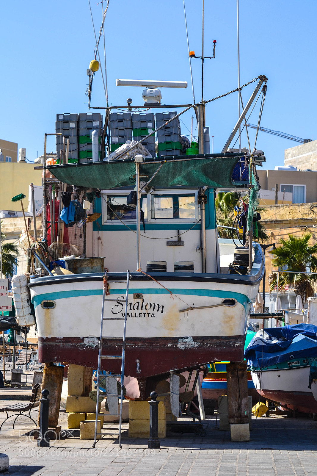 Nikon D3100 sample photo. Boats blocks photography