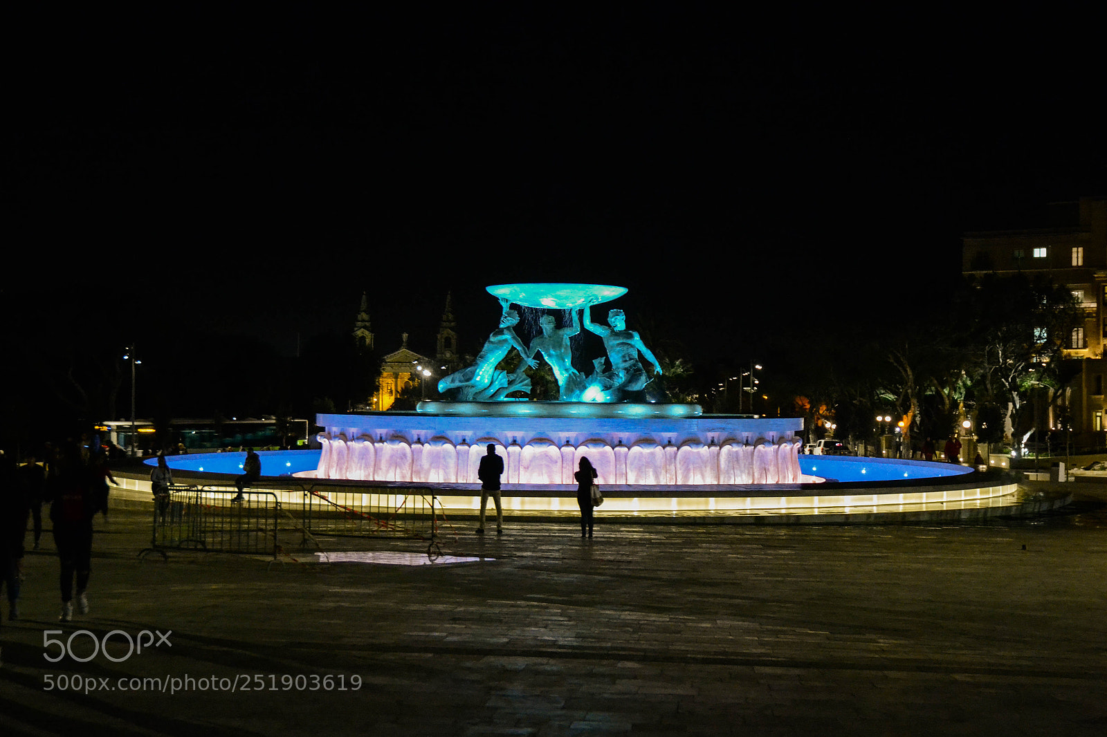 Nikon D3100 sample photo. Fountain photography