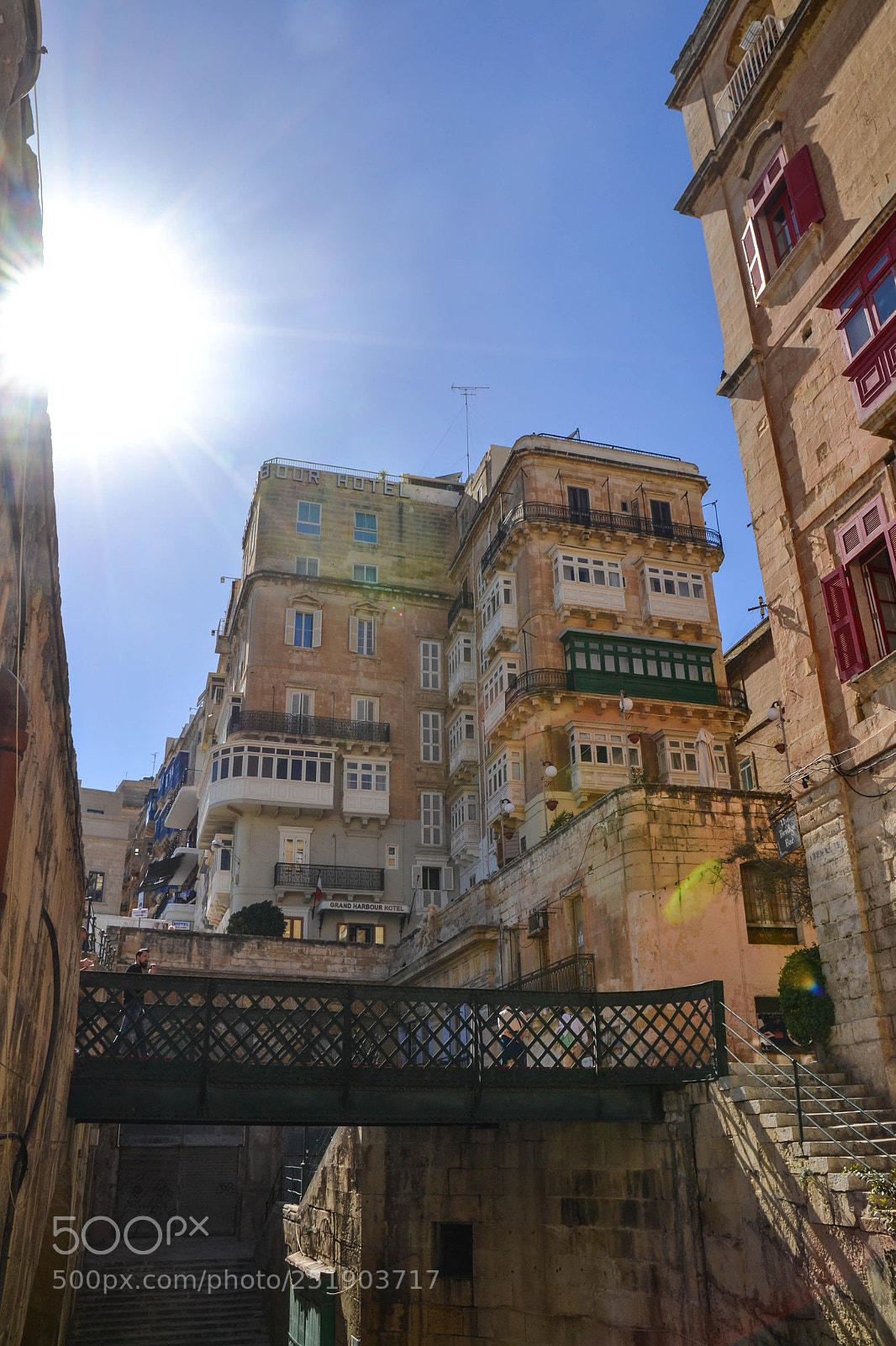 Nikon D3100 sample photo. Sun over grand harbour photography