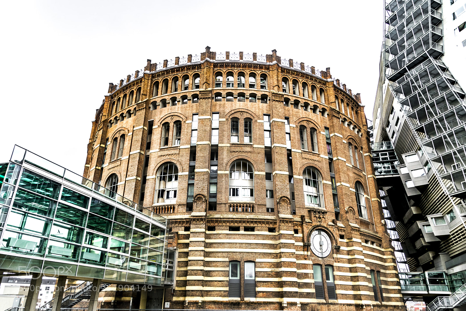 Nikon D5300 sample photo. Gasometer photography