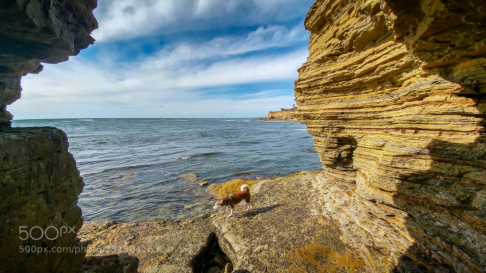 LG G5 sample photo. Sunset cliffs natural park photography