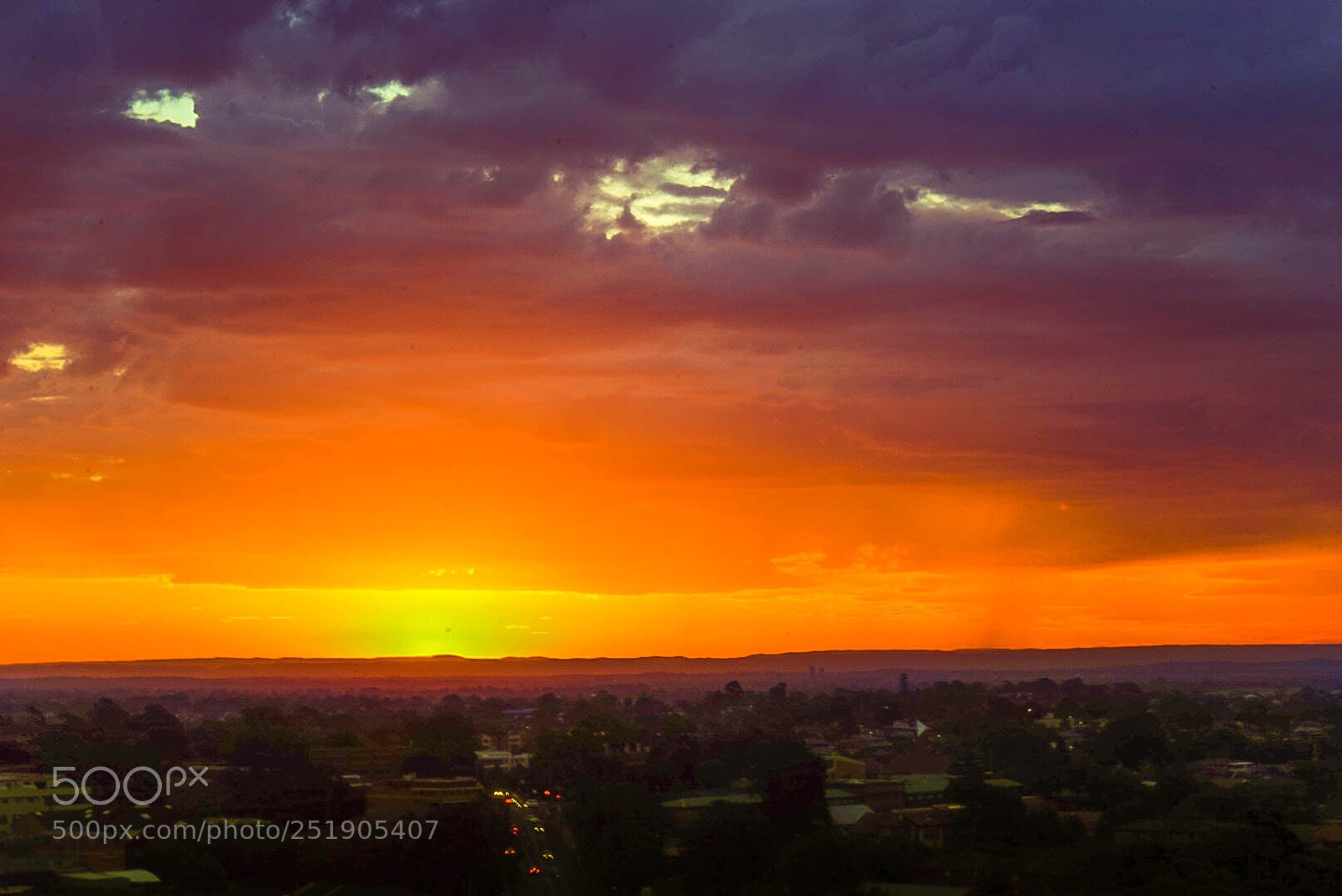 Sony a7 sample photo. Aussie sunset photography