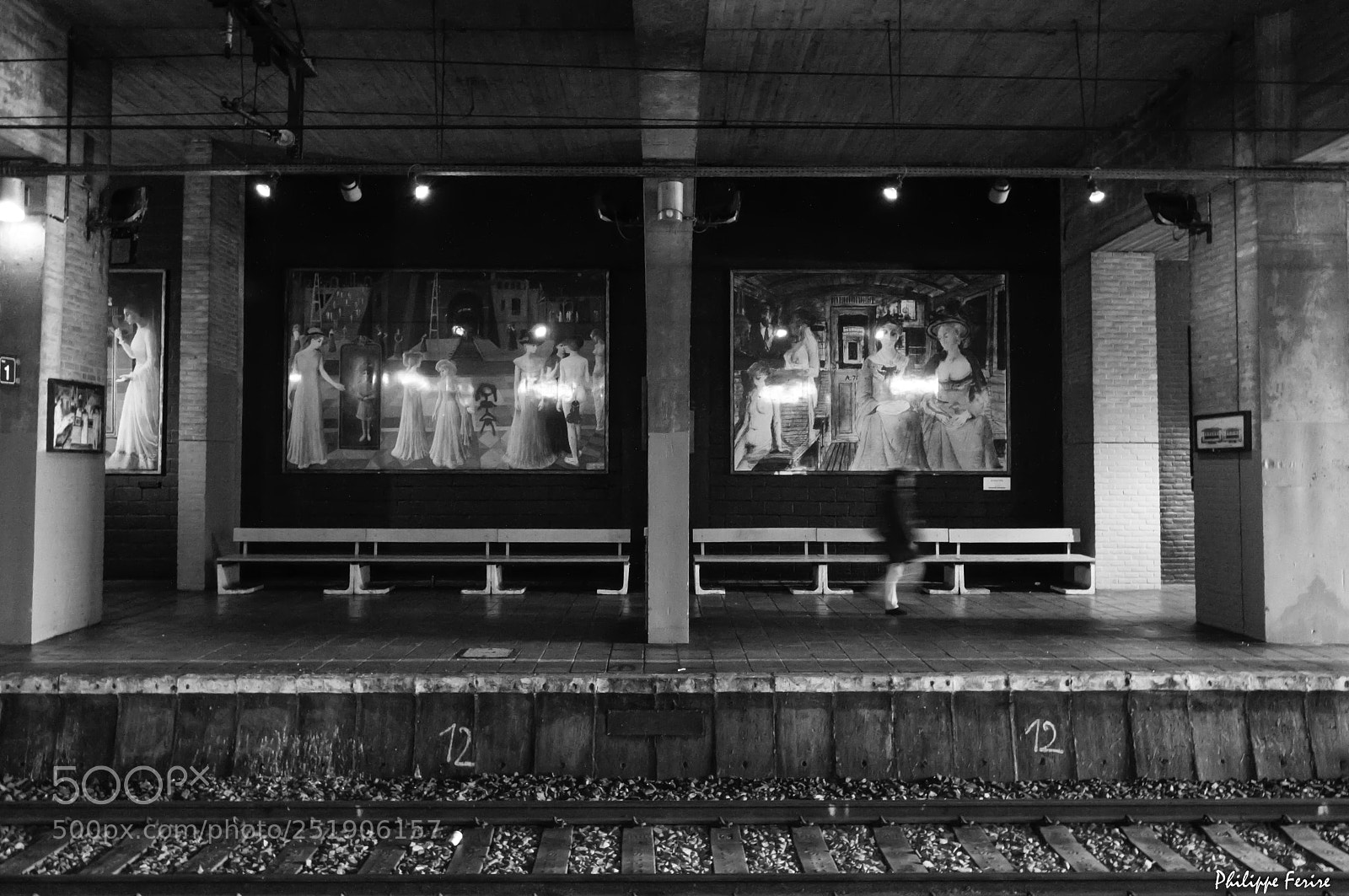Nikon D3200 sample photo. Art en gare photography