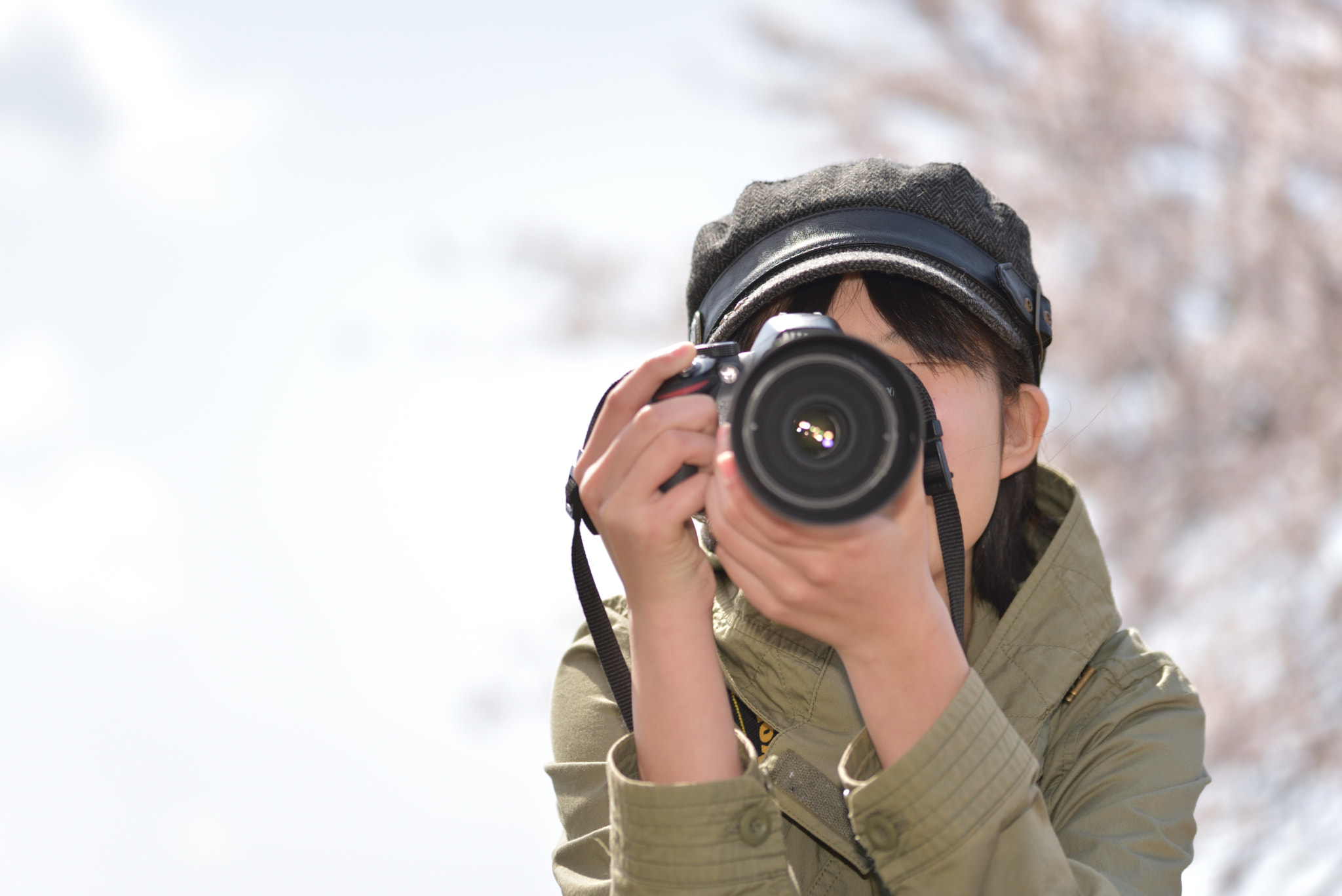Sigma 105mm F2.8 EX DG OS HSM sample photo. 将来のカメラマン？ photography
