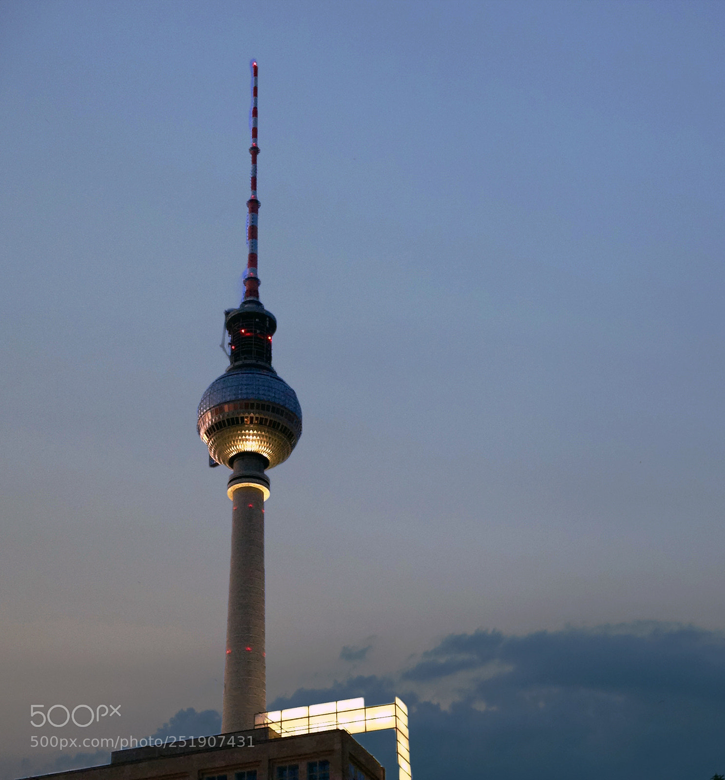 Apple iPhone 5 sample photo. Television tower berlin photography