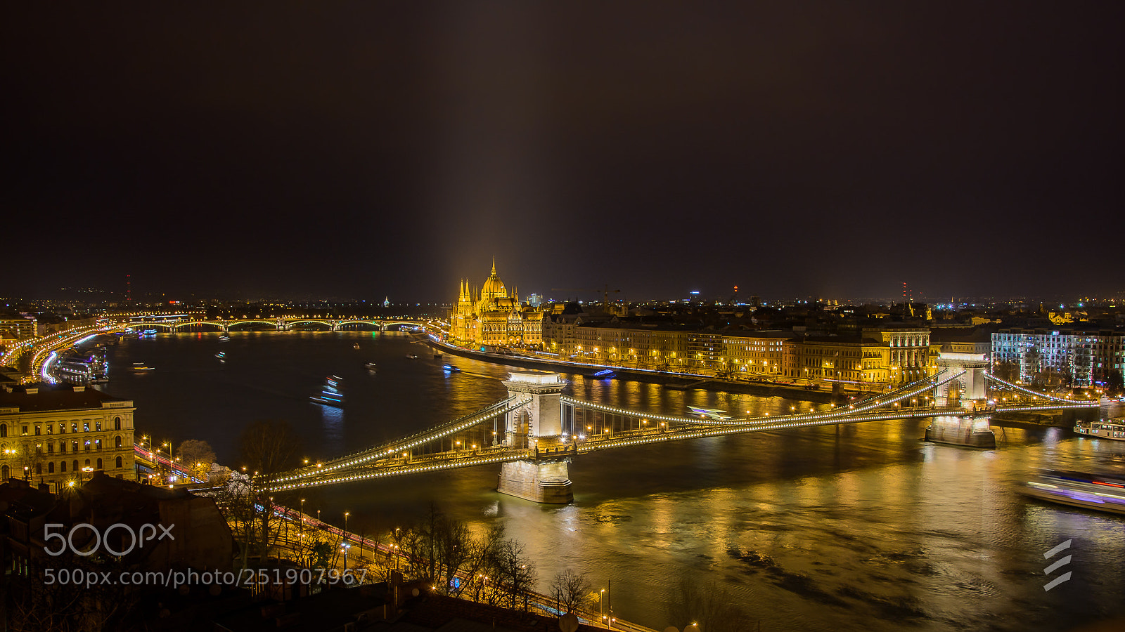 Nikon D5200 sample photo. Budapest chain bridge - 2 photography