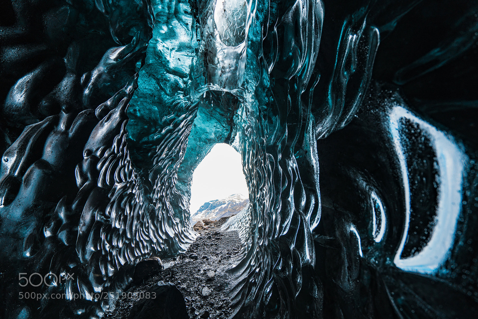 Sony a7R II sample photo. Ice cave photography