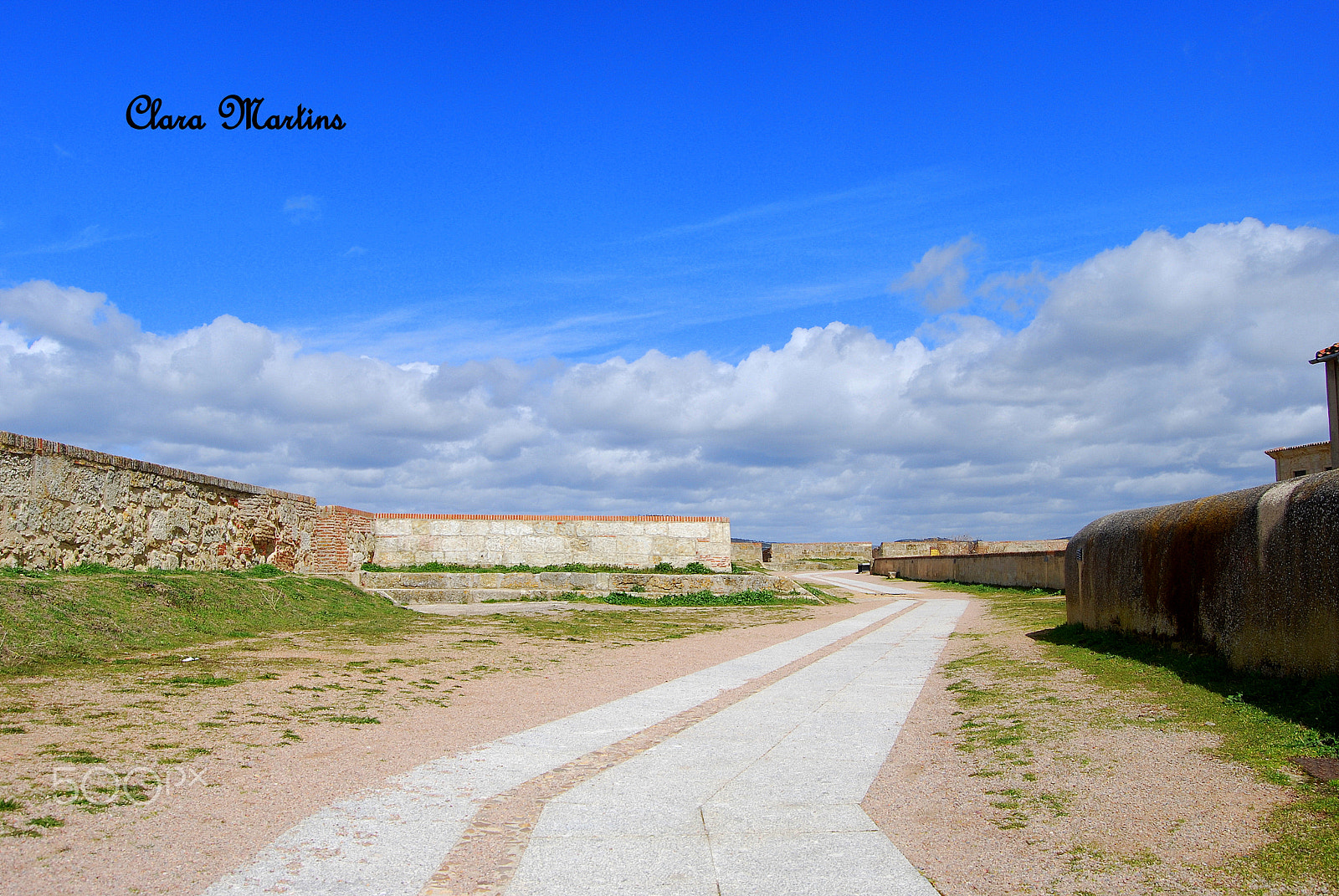 Nikon D60 sample photo. Muralha ciudad rodrigo, spain photography