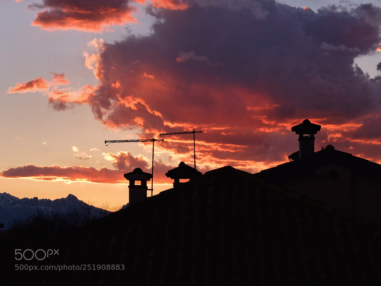 Fujifilm X30 sample photo. Red sunset photography
