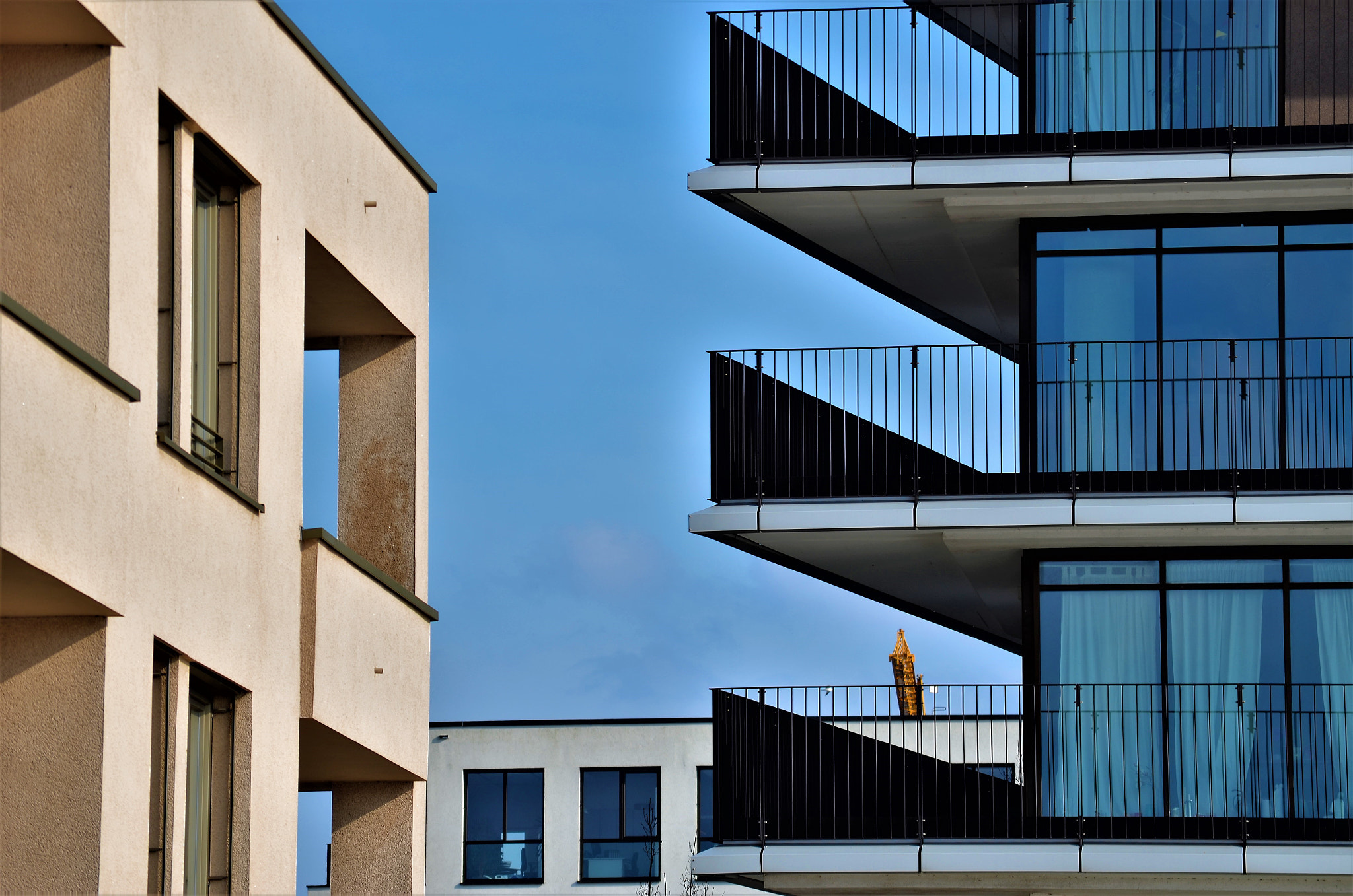 Nikon D5100 sample photo. New houses photography