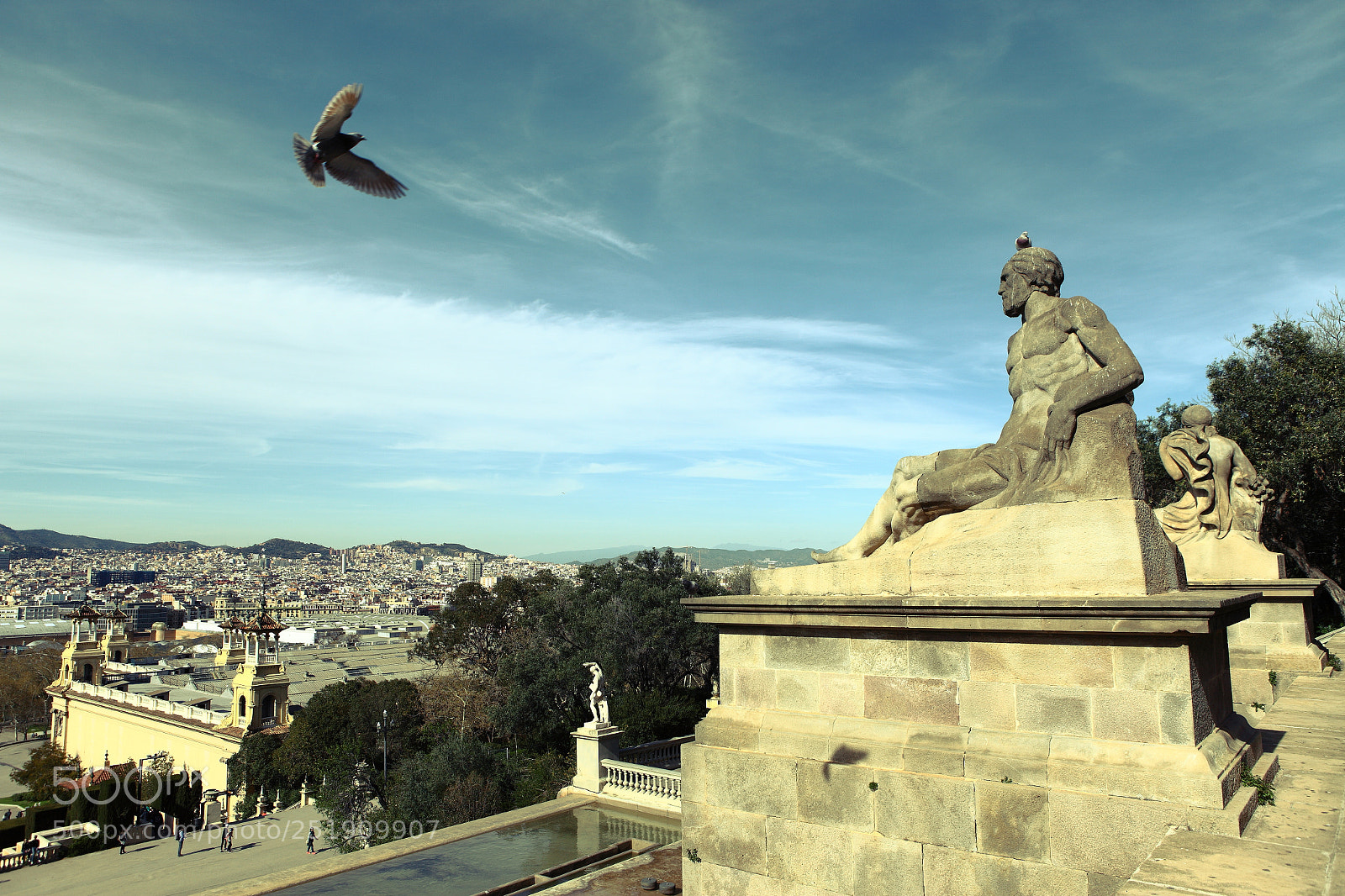 Canon EF 24-70mm F2.8L USM sample photo. Barcelona city view photography