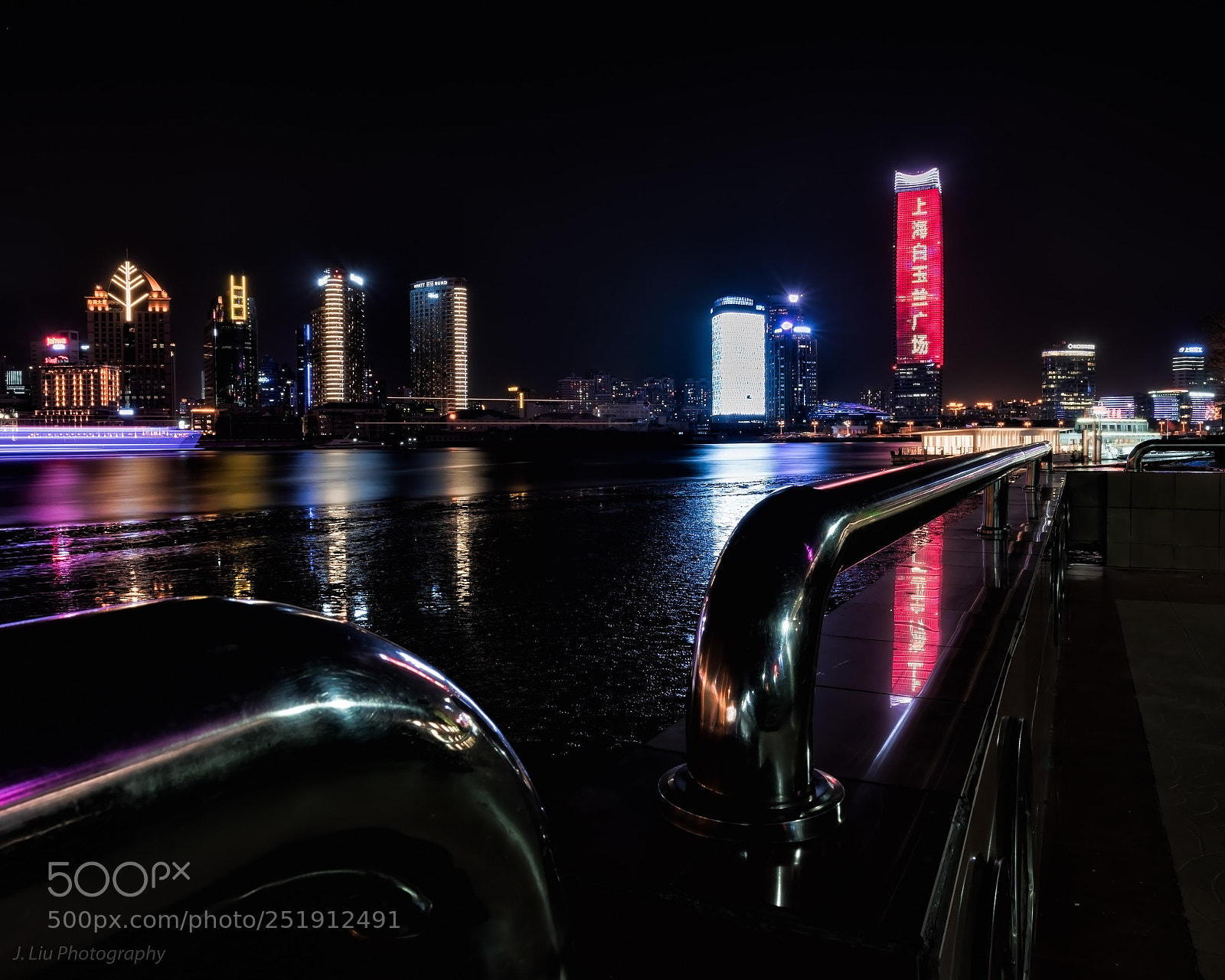 Sony a7R II sample photo. Shanghai in the night photography