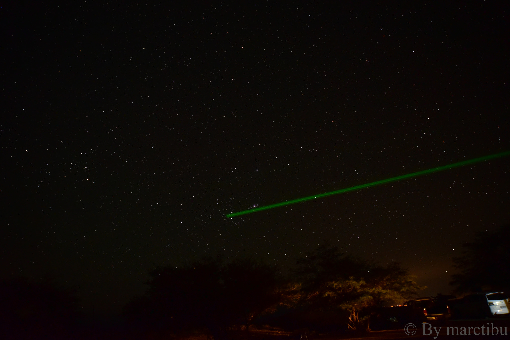 Nikon D750 + AF Zoom-Nikkor 24-120mm f/3.5-5.6D IF sample photo. Playing with laser & orion belt photography