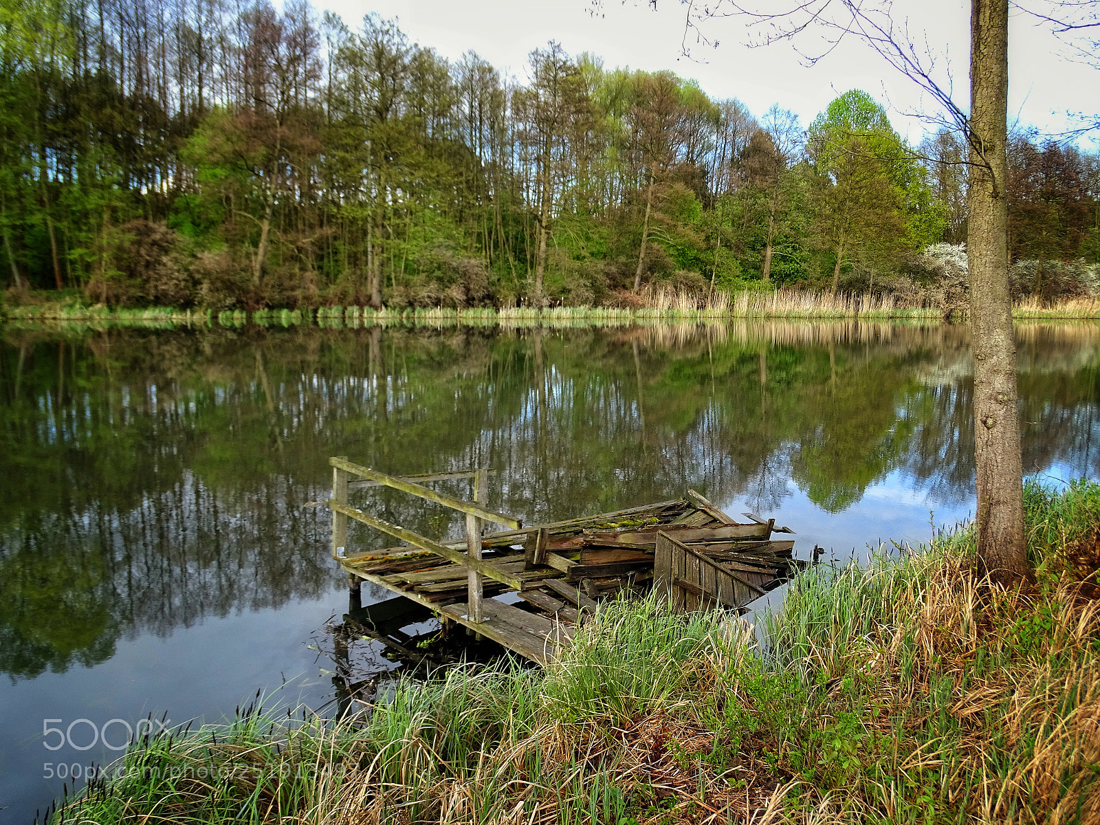 Sony Cyber-shot DSC-HX400V sample photo. Broken boat bridge photography