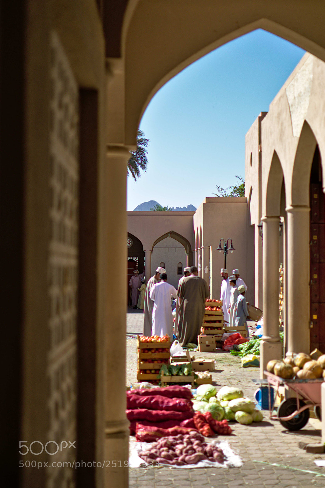 Nikon D5300 sample photo. Nizwa food market photography