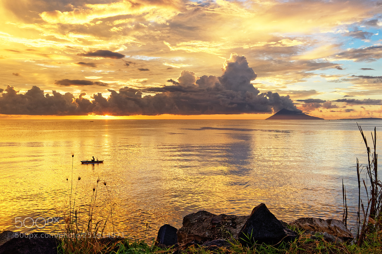 Sony a7 II sample photo. Sunset in sulawesi photography