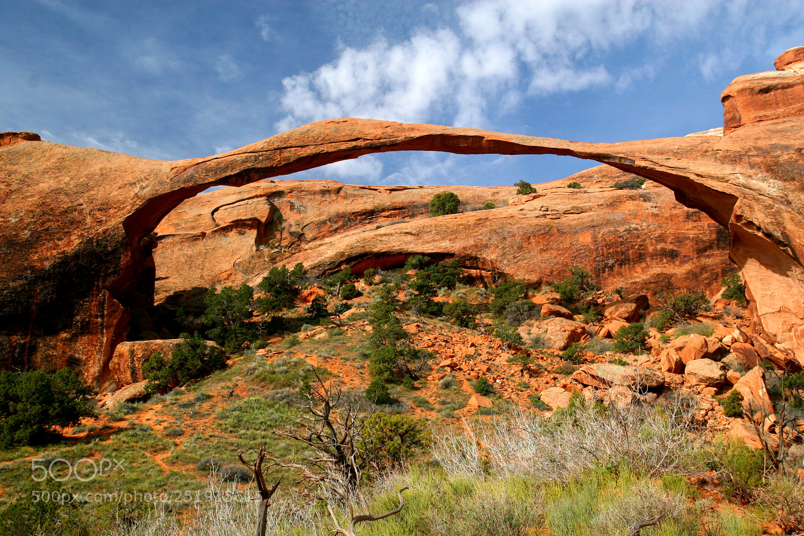 Canon EOS 20D sample photo. Landscape arch photography