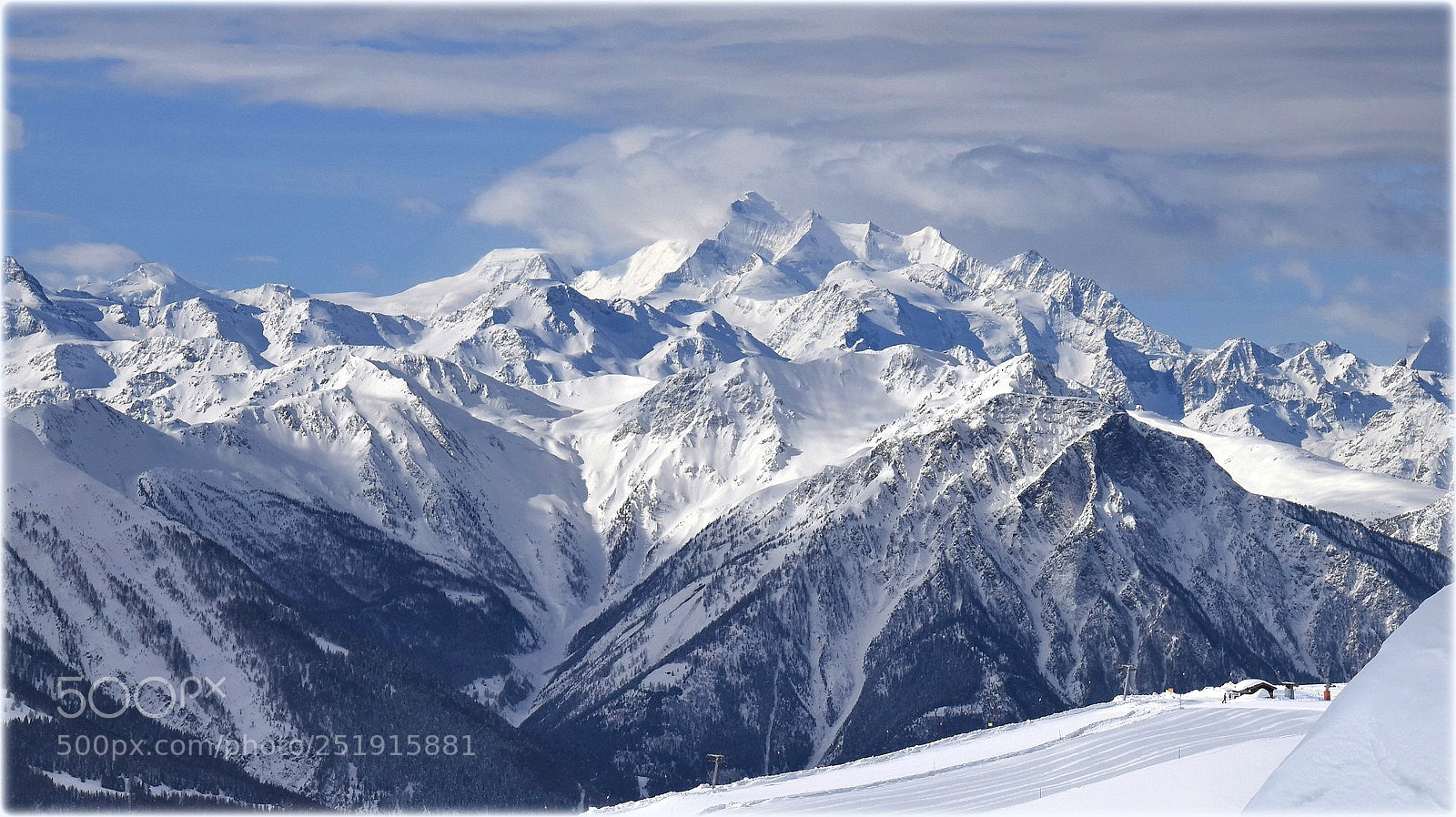 Nikon D810 sample photo. "view-from fiescher alp" photography