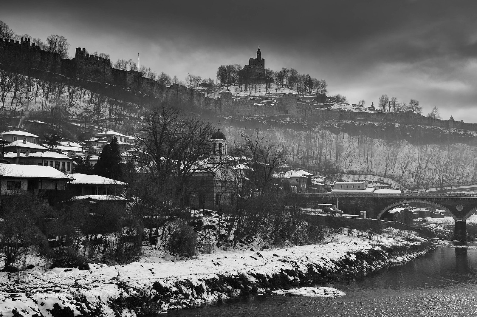 Nikon D90 sample photo. Tsarevets - veliko turnovo photography
