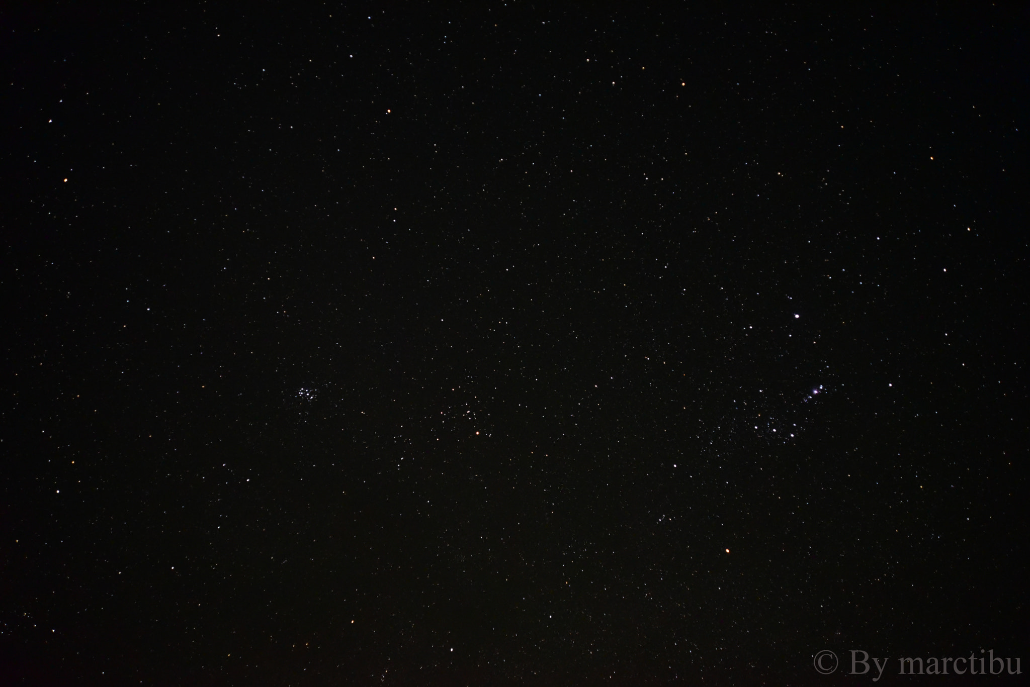 AF Zoom-Nikkor 24-120mm f/3.5-5.6D IF sample photo. Starry sky photography