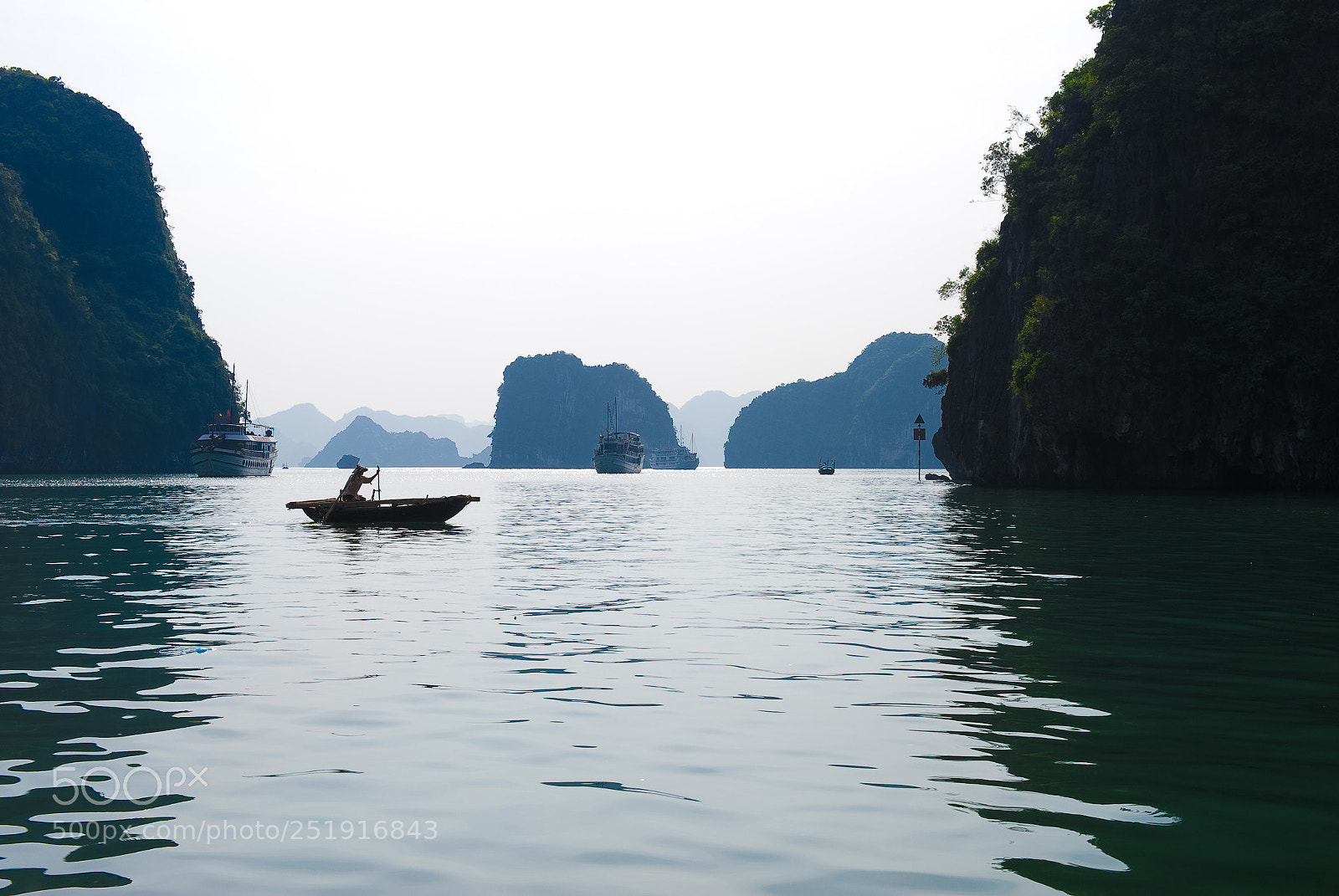 Nikon D700 sample photo. Halong bay photography
