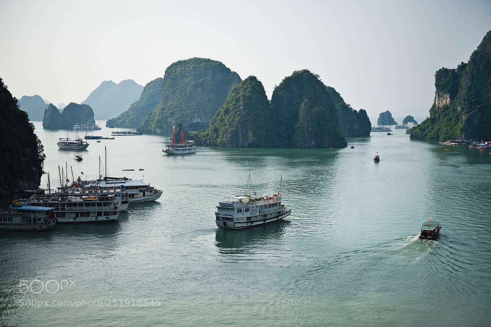 Nikon D700 sample photo. Halong bay photography