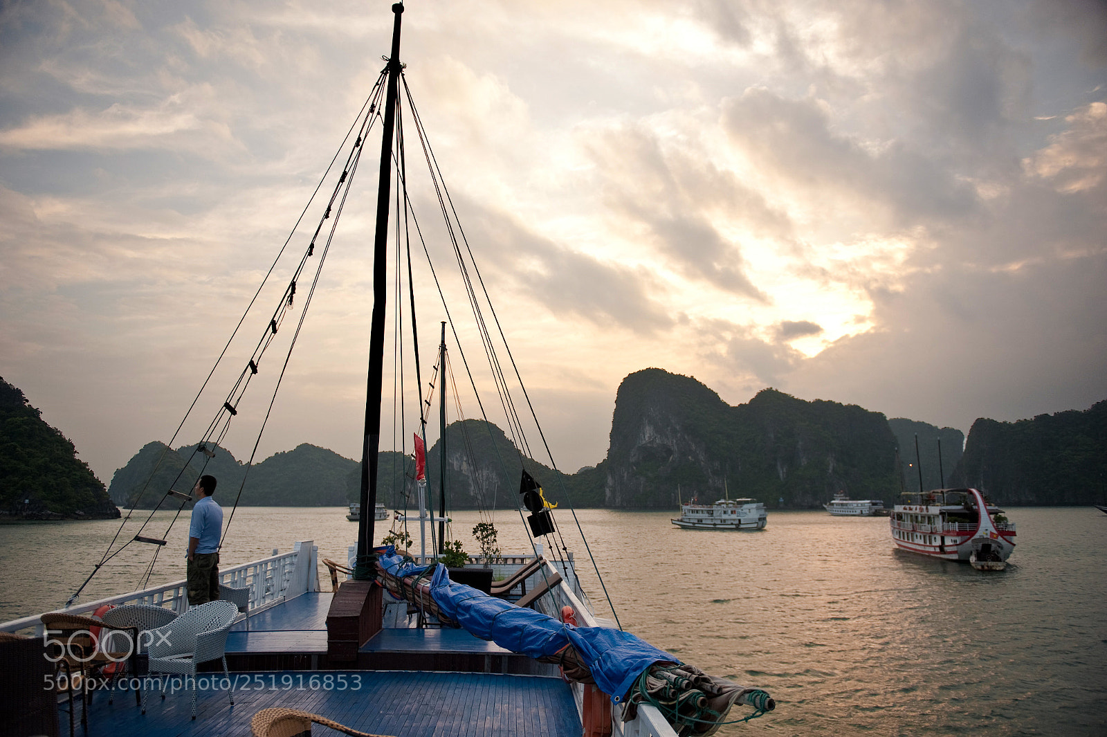 Nikon D700 sample photo. Halong bay photography