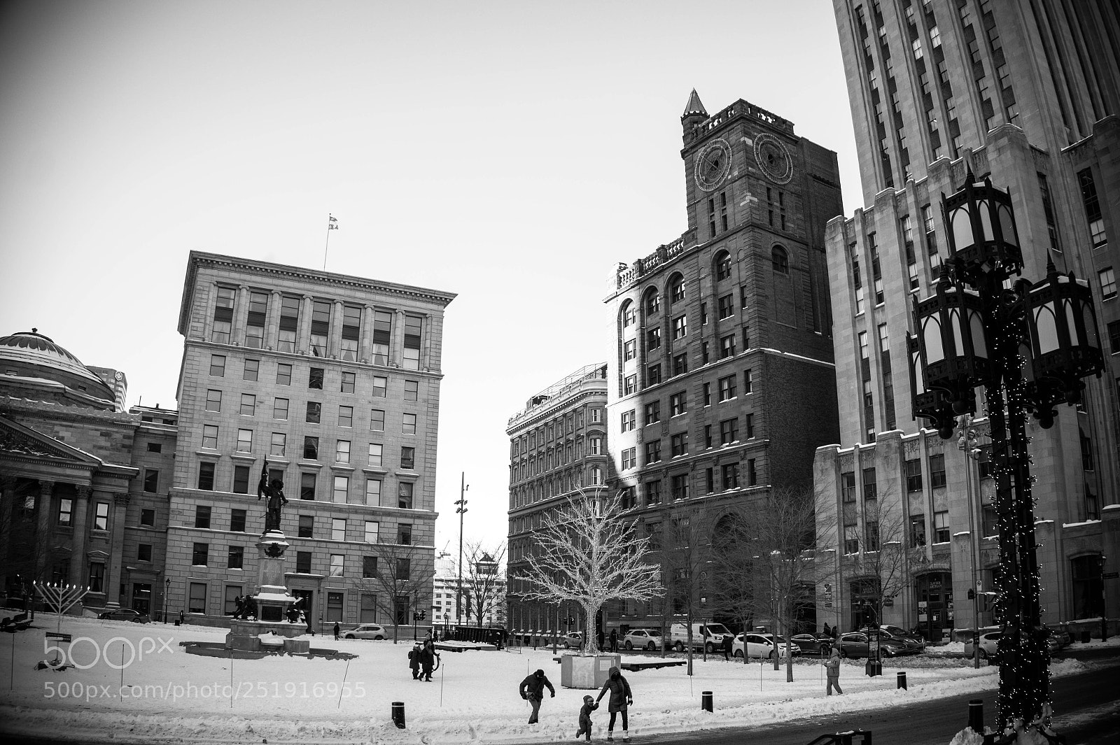 Sony Alpha a3500 sample photo. Winter in montreal photography