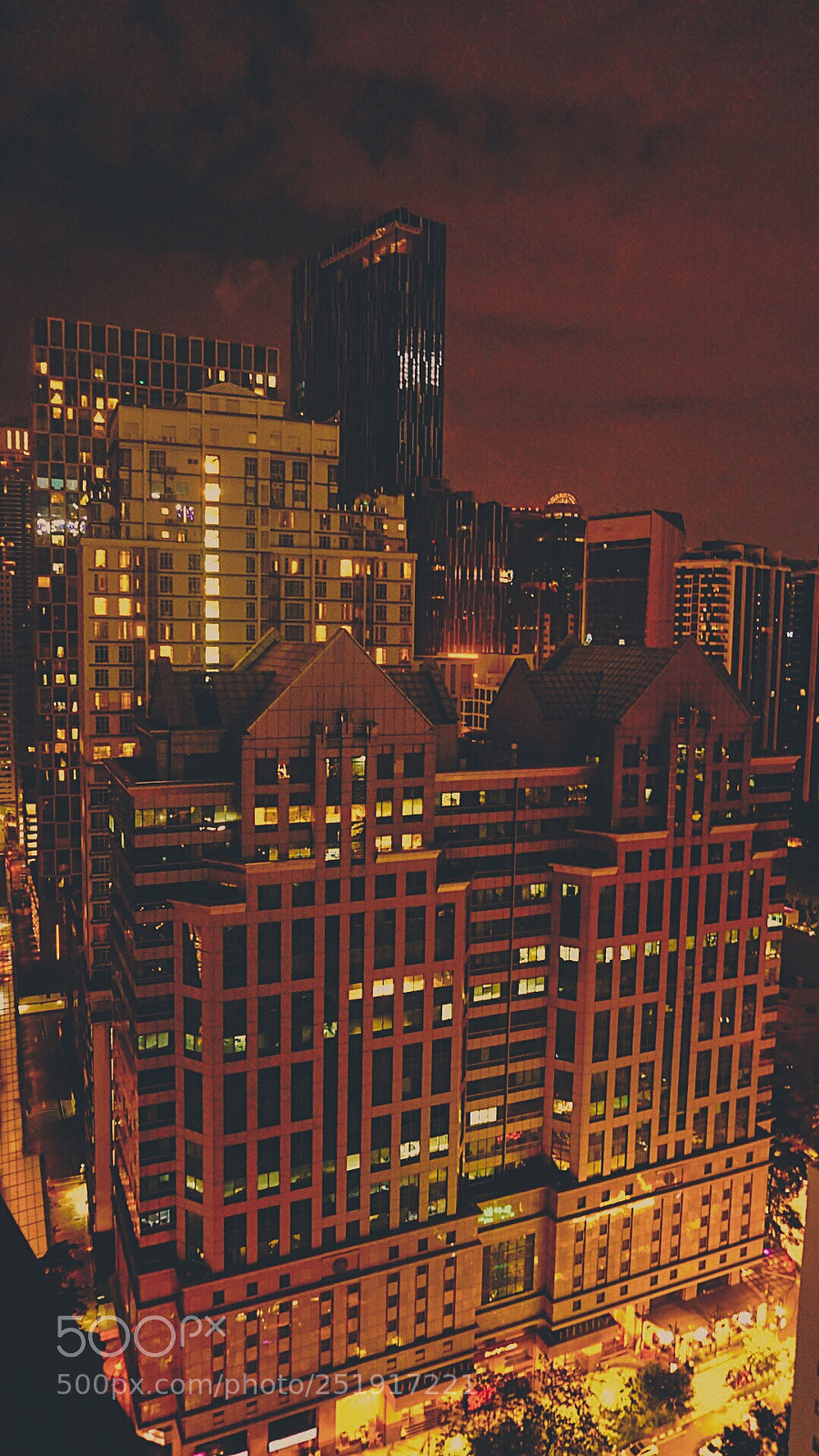 Sony a6000 sample photo. Night in kuala lumpur photography