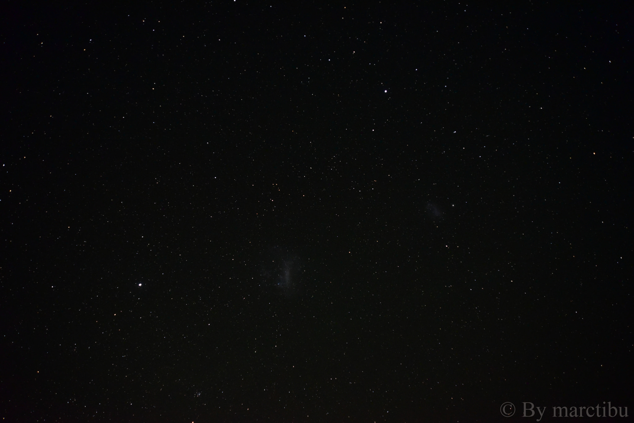AF Zoom-Nikkor 24-120mm f/3.5-5.6D IF sample photo. Starry sky photography