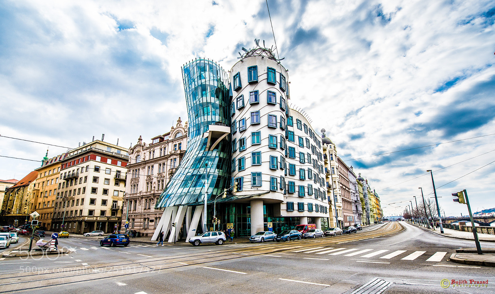 Nikon D600 sample photo. The dancing house, prague photography