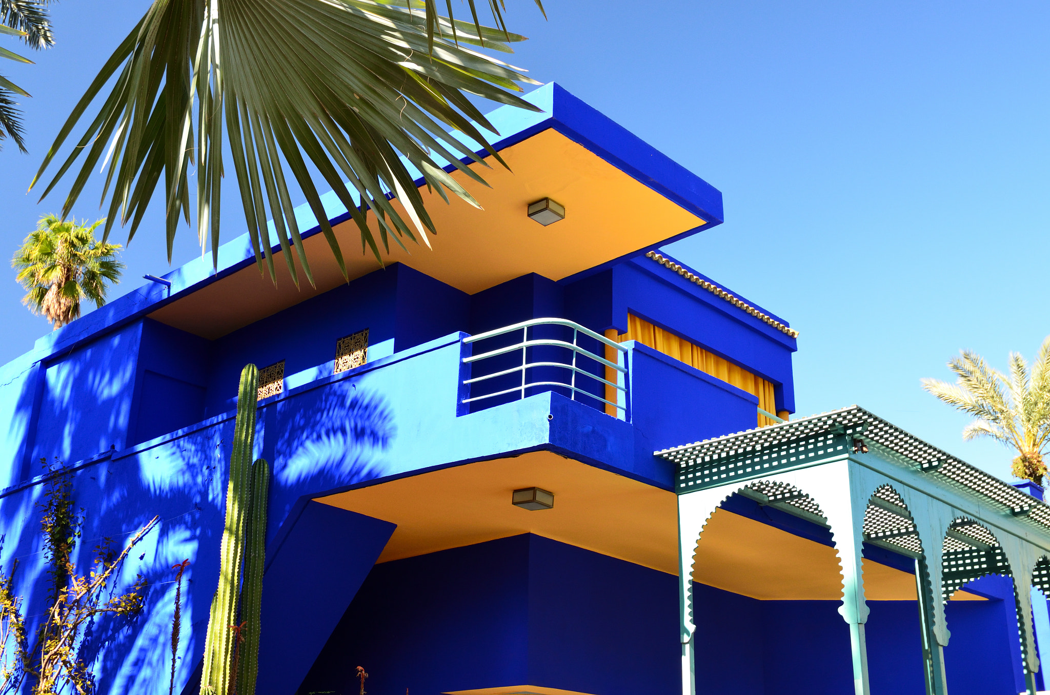 Nikon D5100 sample photo. Majorelle garden photography