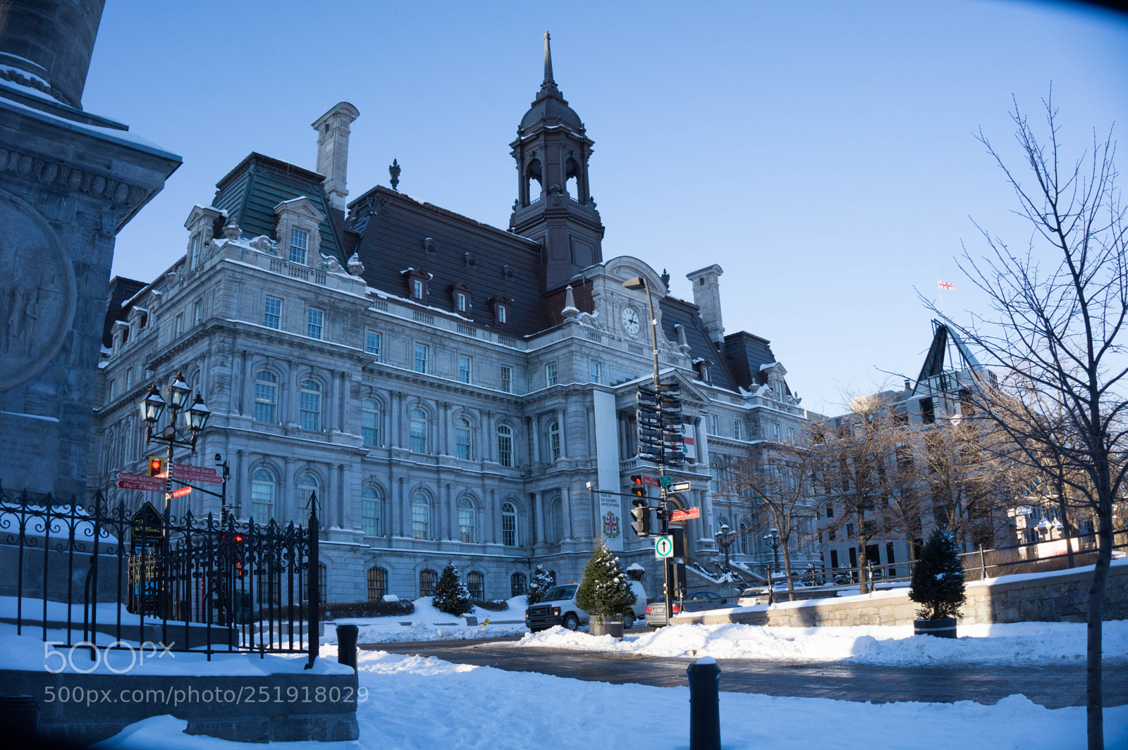 Sony Alpha a3500 sample photo. Winter in montreal photography