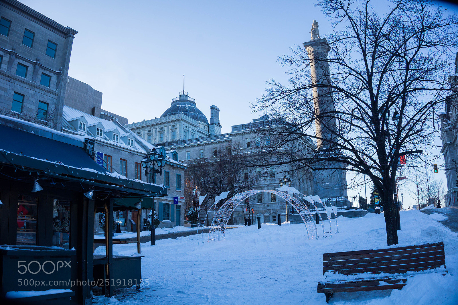 Sony Alpha a3500 sample photo. Winter in montreal photography