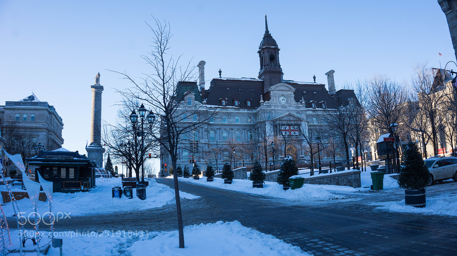 Sony Alpha a3500 sample photo. Winter in montreal photography
