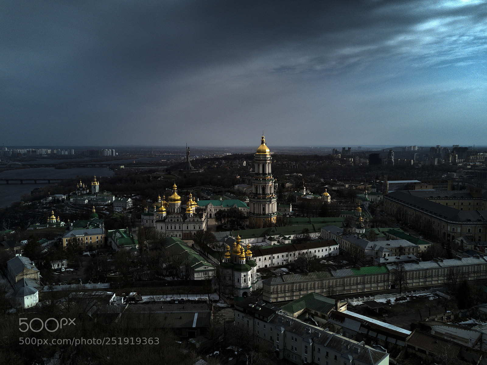 DJI FC220 sample photo. Kyiv pechersk lavra photography
