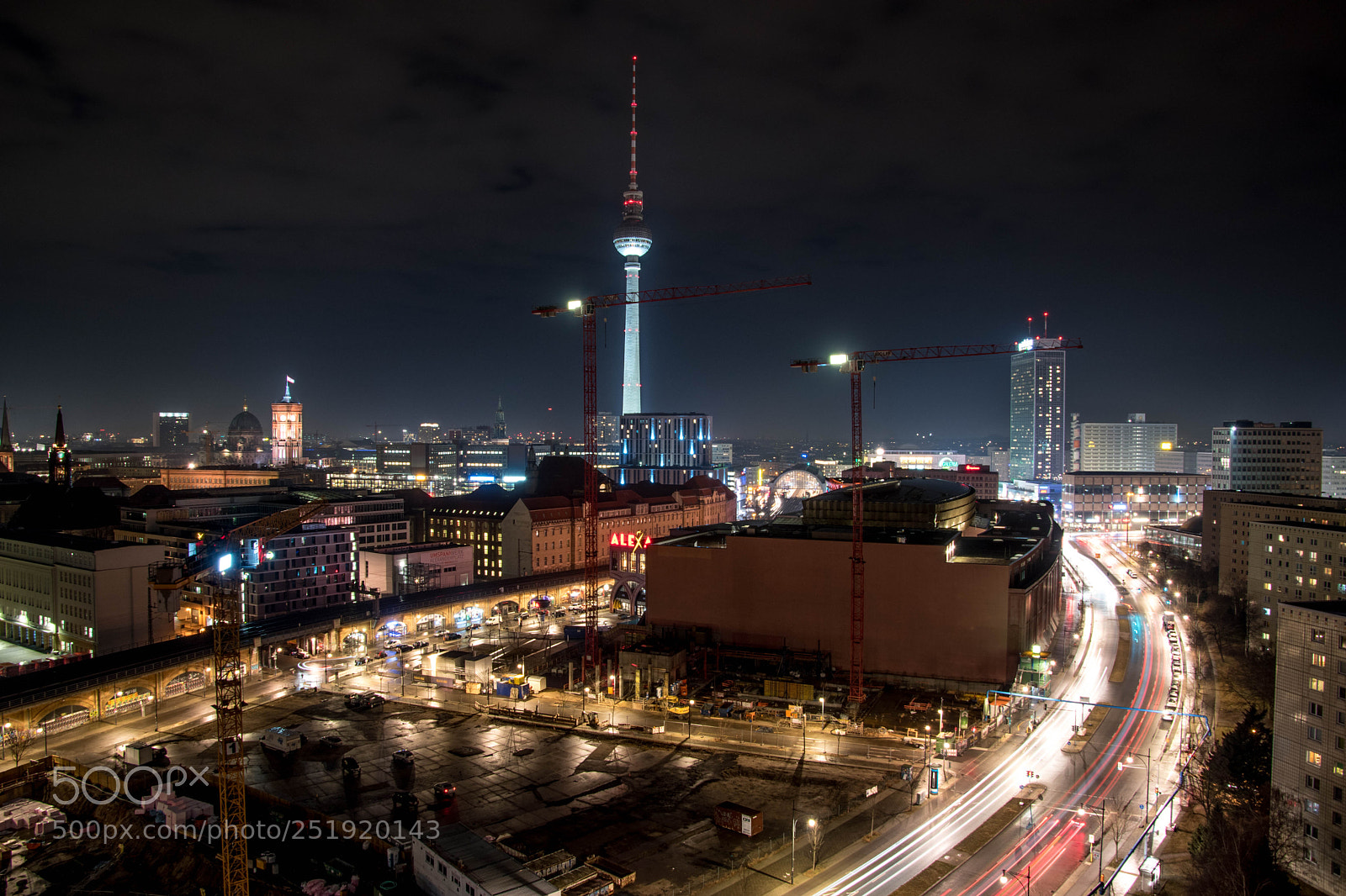 Nikon D5600 sample photo. Berlin at night photography