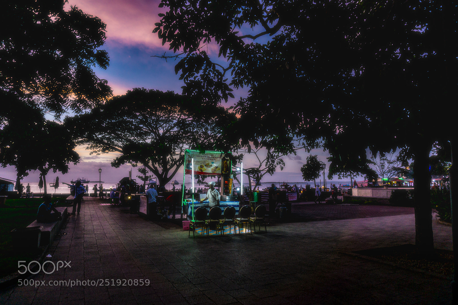 Sony a6000 sample photo. Stone town market photography