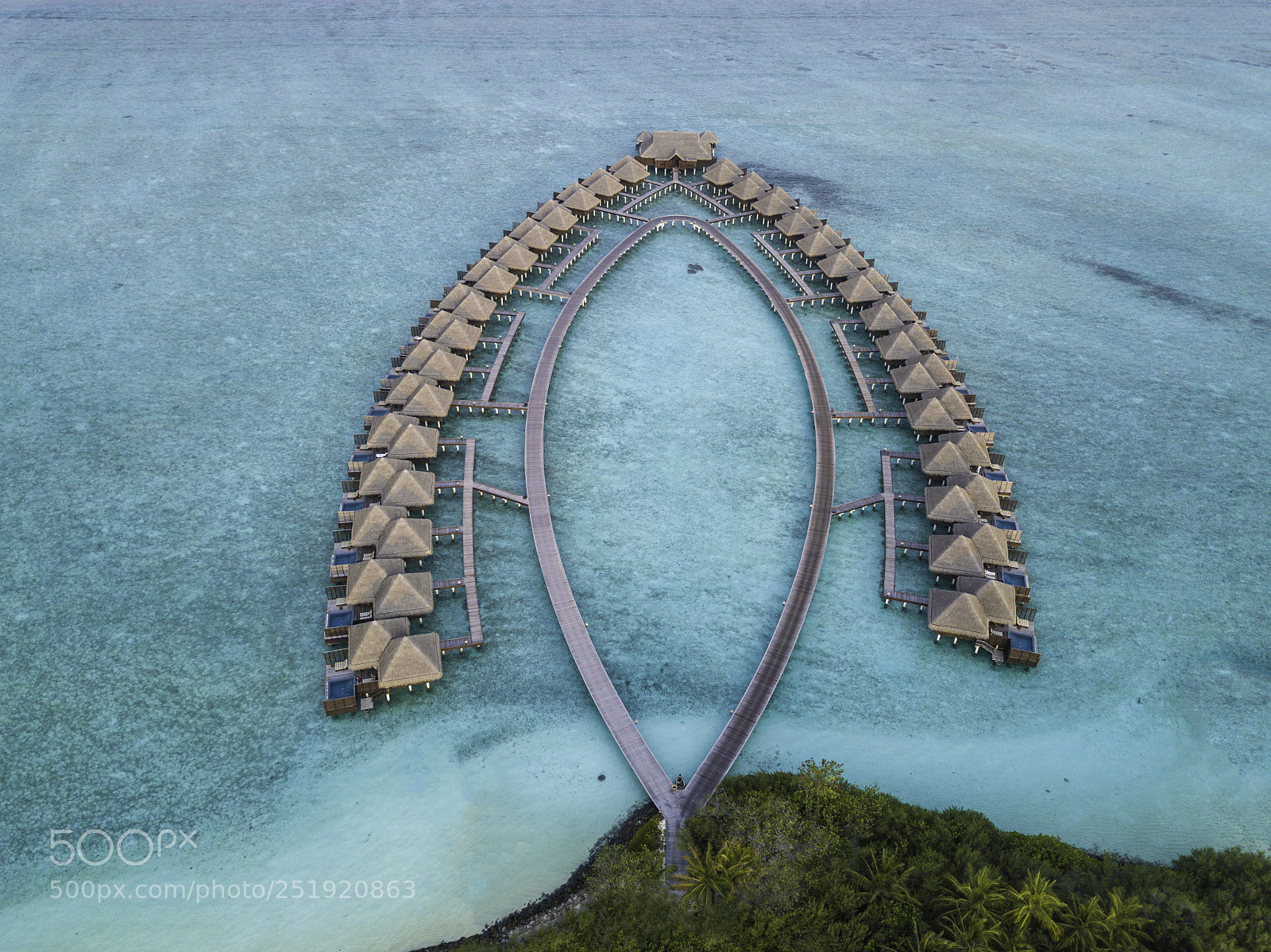 DJI FC220 sample photo. Taj in maldives photography