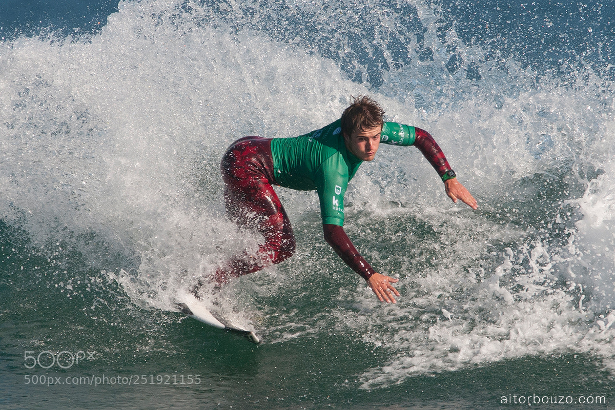 Nikon D300 sample photo. Zarautz pro photography