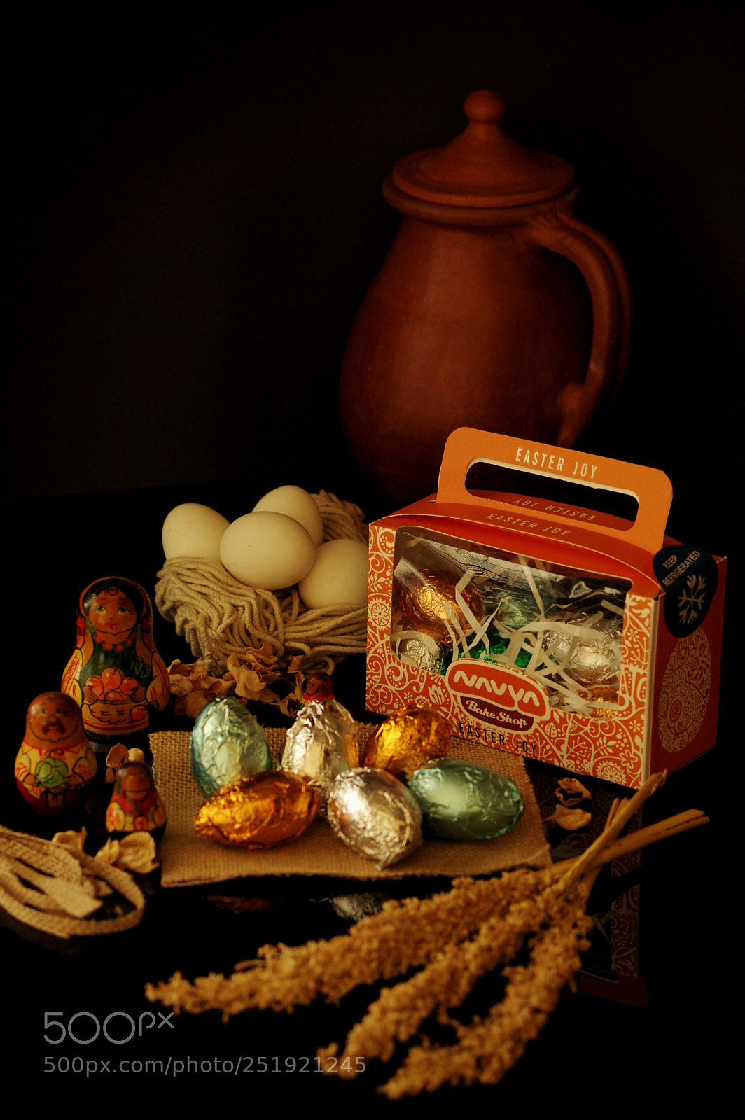 Pentax K-3 sample photo. Easter eggs photography
